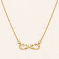 Gold Infinity Pendant Necklace